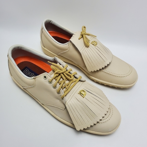 Dexter Shoemakers To America Tassel Loafers Golfer Shoes Sz 9.5 M FS910-6 Beige main image 12